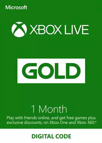 Xbox Live Gold 1 month Xbox Live Key