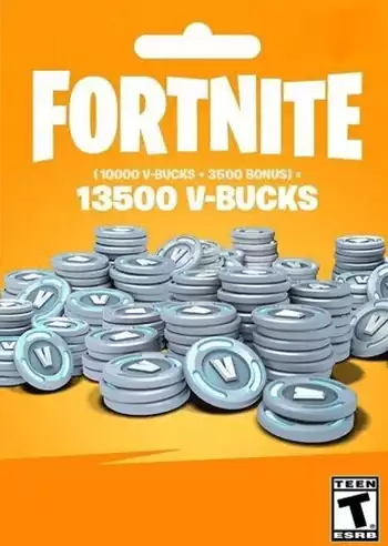 Fortnite - 13500 V-Bucks Gift Card Key