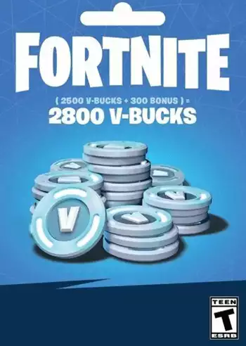 Fortnite - 2800 V-Bucks Gift Card Key