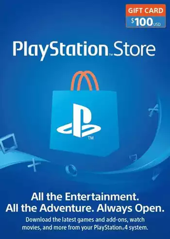PlayStation Network Card 100 USD (USA) PSN Key