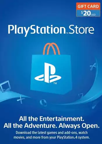 PlayStation Network Card 20 USD (USA) PSN Key