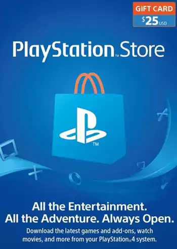 PlayStation Network Card 25 USD (USA) PSN Key