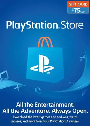 PlayStation Network Card 75 USD (USA) PSN Key