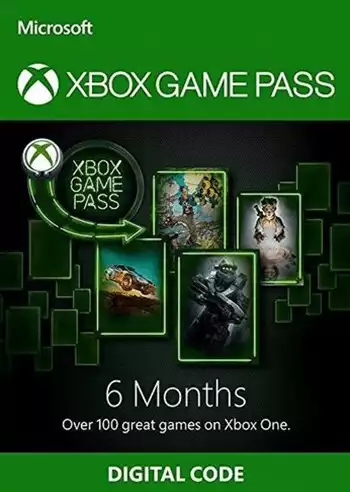 Xbox Game Pass 6 Months Xbox Live Key