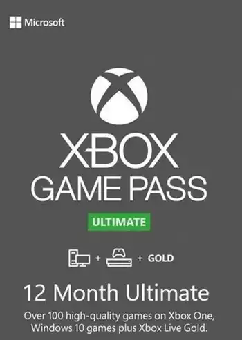 Xbox Game Pass Ultimate – 12 Months Subscription (Xbox One/ Windows 10) Xbox Live Key