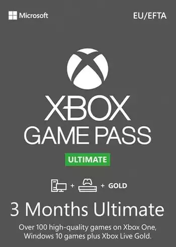 Xbox Game Pass Ultimate – 3 Months Subscription (Xbox One Windows 10) Xbox Live Key