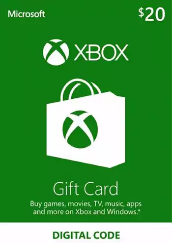 Xbox Live Gift Card 20 USD Xbox Live