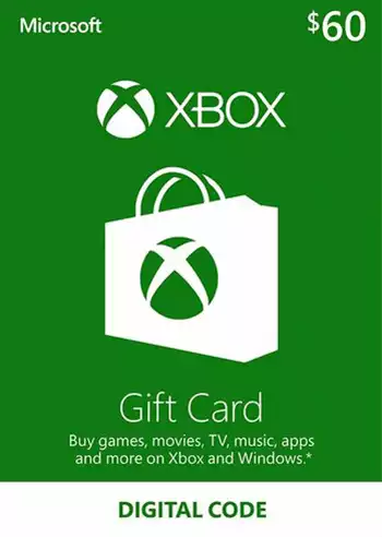 Xbox Live Gift Card 60 USD Xbox Live Key