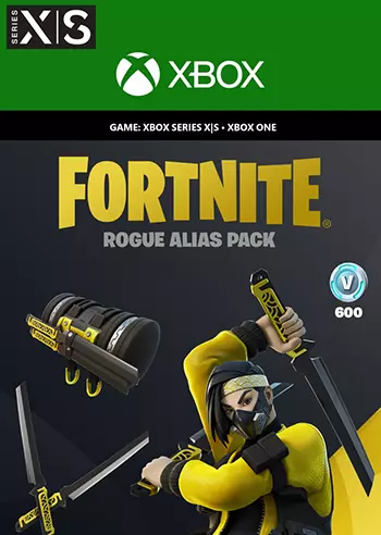 Fortnite - Rogue Alias Pack + 600 V-Bucks (DLC) XBOX LIVE Key UNITED STATES