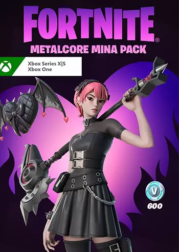 Fortnite - Metalcore Mina Pack + 600 V-Bucks (DLC) XBOX LIVE Key